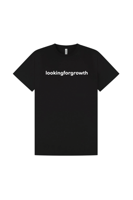 lookingforgrowth T-Shirt - Large logo