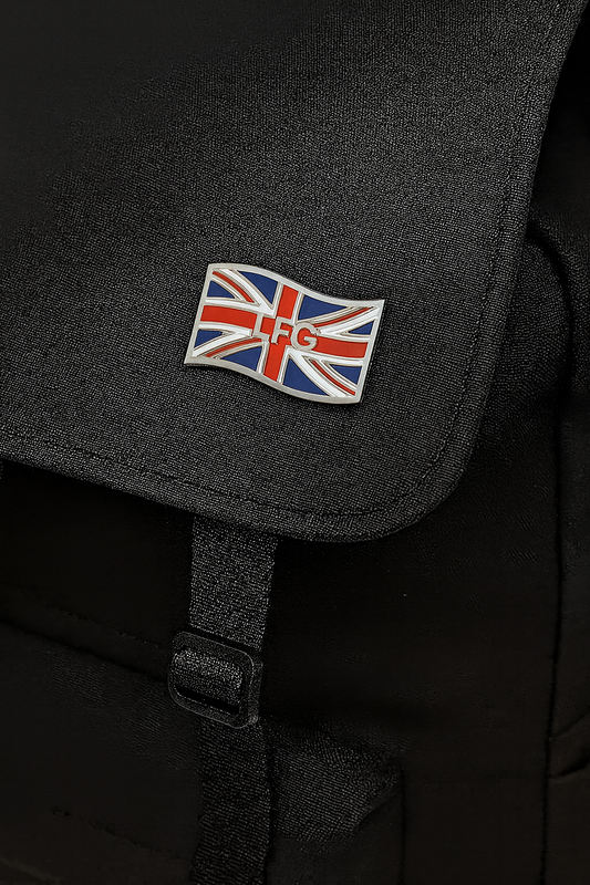 LFG X Union Jack pin badge