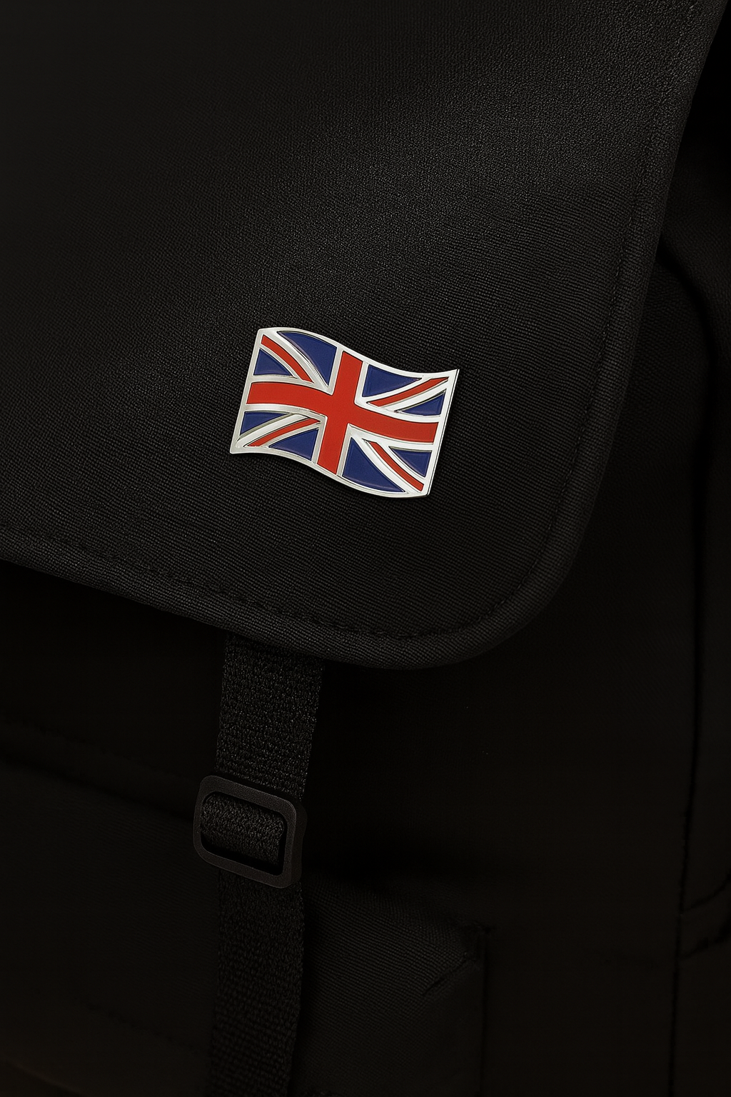 Plain Union Jack pin badge