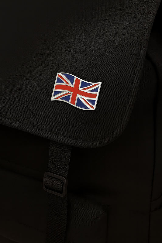 Plain Union Jack pin badge