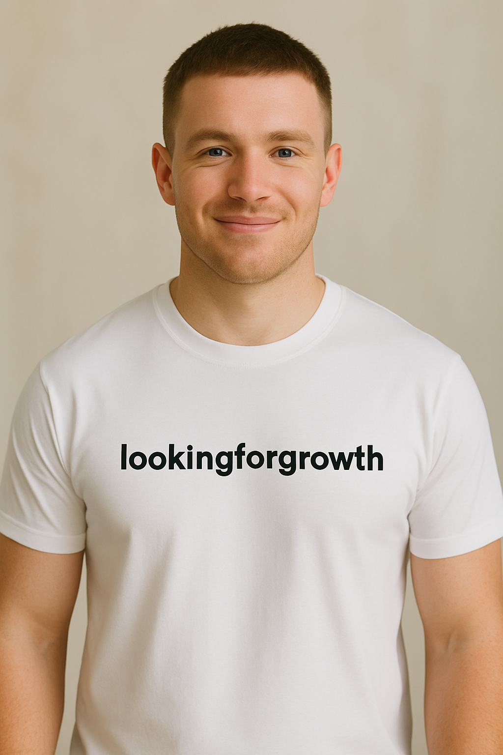 lookingforgrowth T-Shirt - Large logo