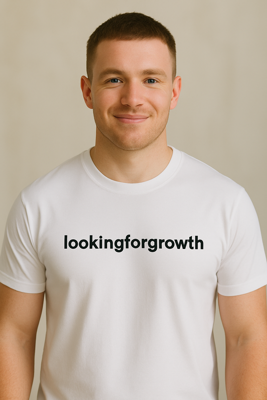 lookingforgrowth T-Shirt - Large logo