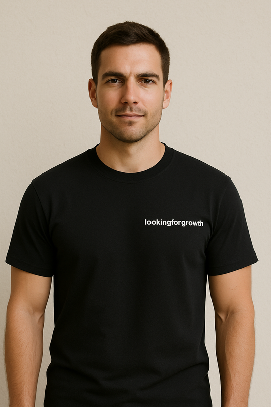 lookingforgrowth T-Shirt - Small logo
