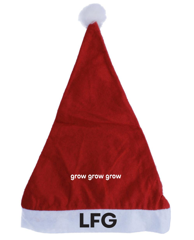 LFG Christmas Hat