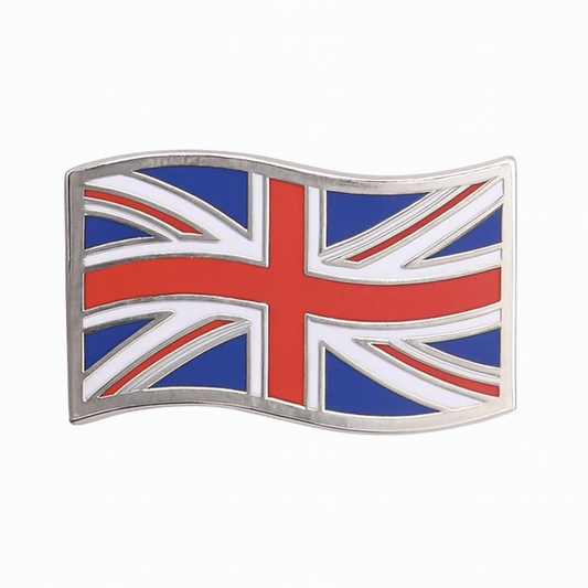 Plain Union Jack pin badge (20mm x 11.8mm)
